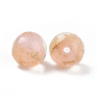 Handmade Gold Foil Glass Beads