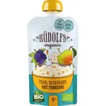 Rudolf’s BIO hruška, borůvka, celozrnná ovesná kaše dětský příkrm 110 g