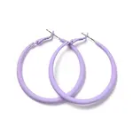 Alloy Big Hoop Earrings