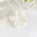 Candy Color Flower Plastic Claw Hair Clips