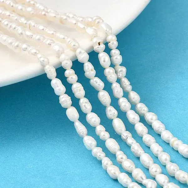 Natural Cultured Freshwater Pearl Beads Strands