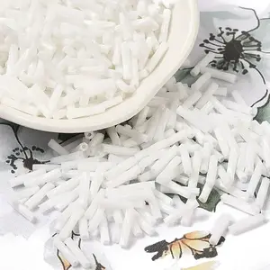 Baking Painted Glass Twist Bugle Beads