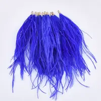 Ostrich Feather Tassel Big Pendant Decorations