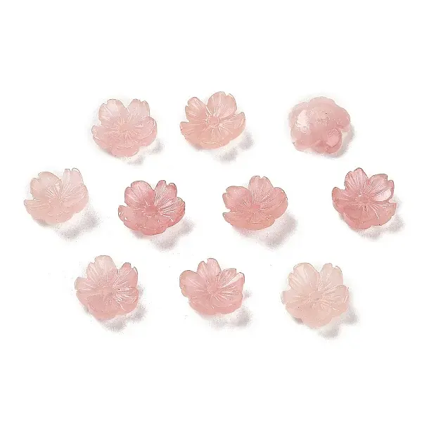 Synthetic Coral Dyed Beads