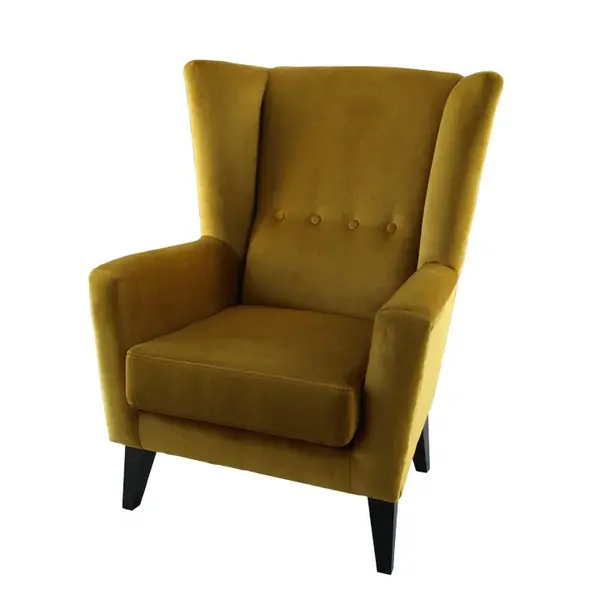 Křeslo-ušák, měděná / černá, rodeza