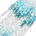 Electroplated Glass Beads Strands
