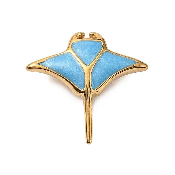 Ocean 304 Stainless Steel Enamel Pendants