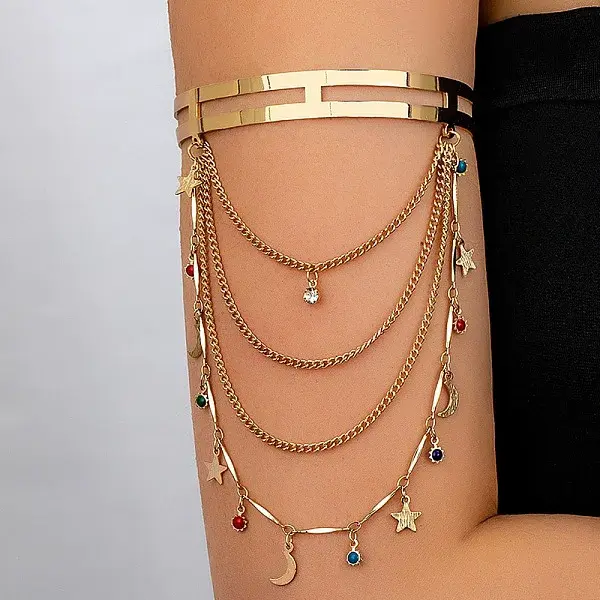 Alloy Upper Arm Bangles