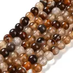 Natural Striped Agate/Banded Agate Beads Strands