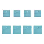 8Pcs 2 Style Square Velvet Jewelry Bags