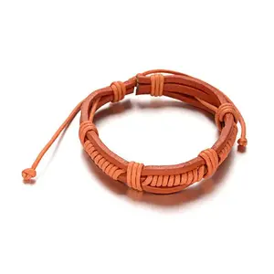 Adjustable Leather Cord Bracelets