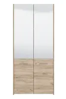 Policový botník 2d trento - dub šedý