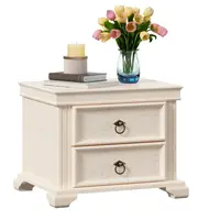 Noční stolek se šuplíky annie - dub provence