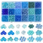 AB Color Plated Glass Bugle Beads