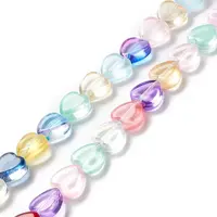 Transparent Glass Beads Strand