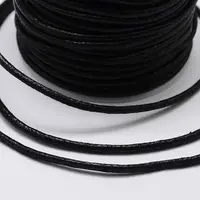 Round Braided Waxed Cotton Cords