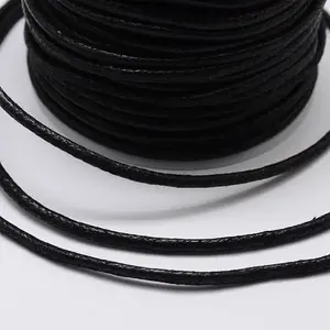 Round Braided Waxed Cotton Cords