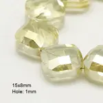 Electroplate Glass Beads Strands