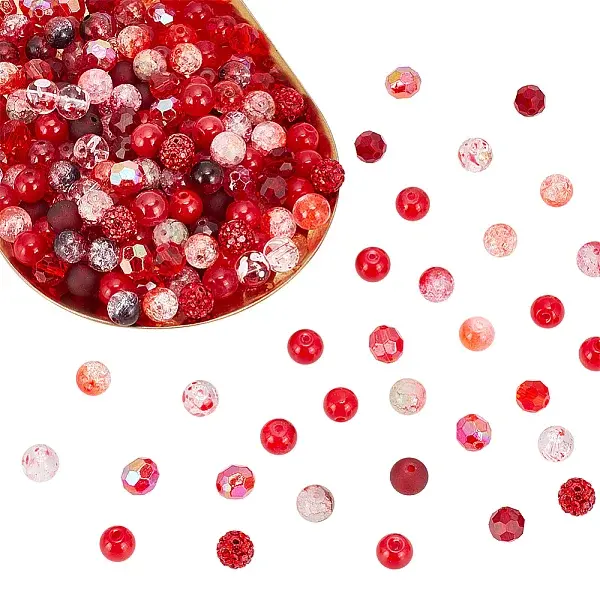 DIY Round Beads Jewelry Making Finding Kit