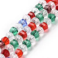Transparent Glass Bead Strands