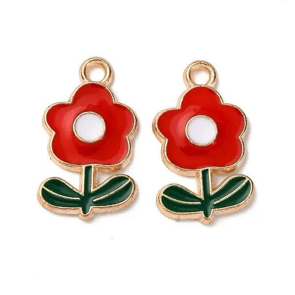 Alloy Enamel Pendants