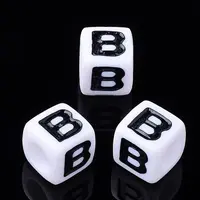 Letter Acrylic Beads
