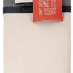 Ložní set 120x200cm magnus - béžová/šedá/červená