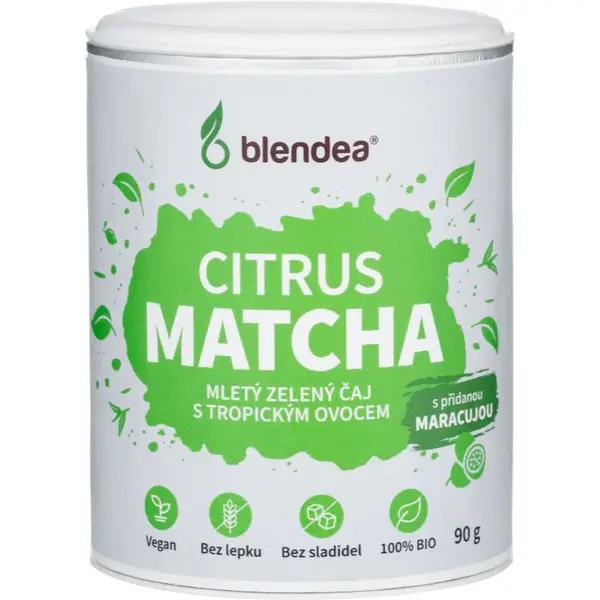 Blendea Citrus Matcha prášok na prípravu nápoja s matchou 90 g