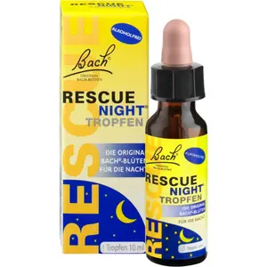 Bach® Flower Remedies RESCUE® Night Kvapky 10ml kvapky pri ťažkostiach so spánkom a zaspávaním 10 ml