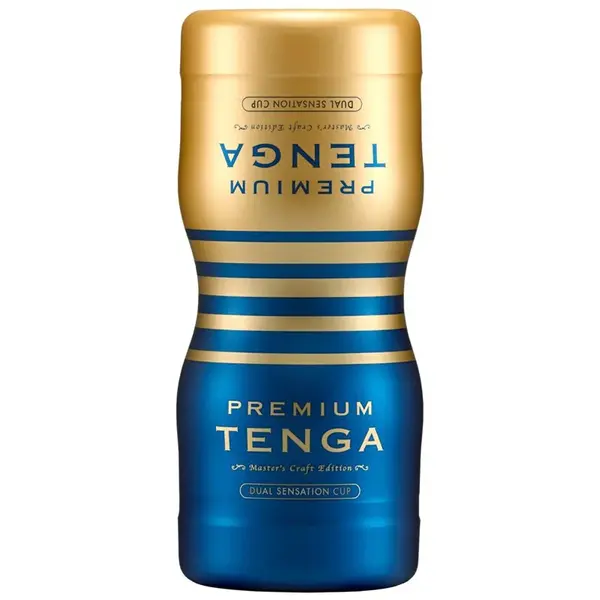 Tenga Premium Dual Sensation Cup jednorazový masturbátor 15,5 cm