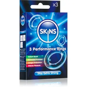 Skins Performance Ring krúžok na penis 3 ks