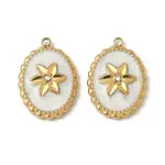 304 Stainless Steel Enamel Pendants