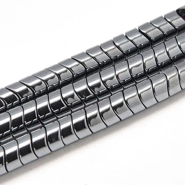 Non-magnetic Synthetic Hematite Beads Strands