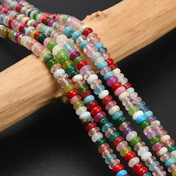 Natural White Jade Beads Strands