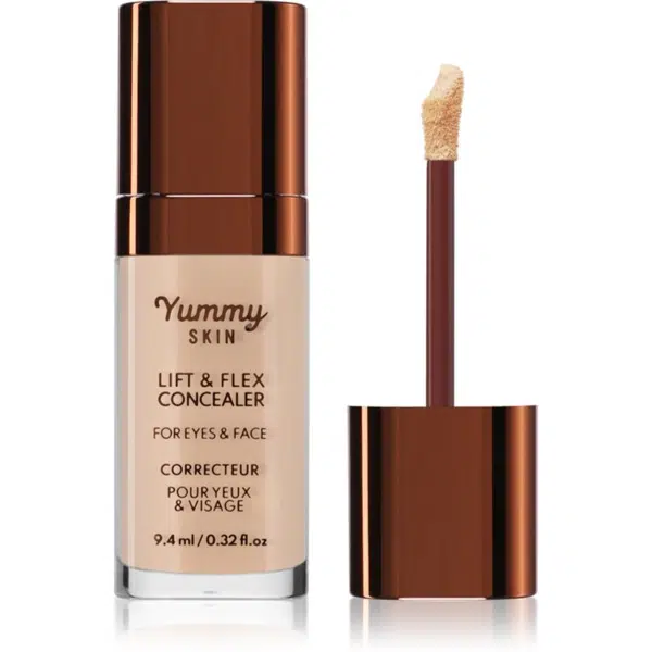 Danessa Myricks Beauty Yummy Skin Lift & Flex Concealer tekutý korektor s matným efektom odtieň 3 - Fair With Golden Undertones 9.4 ml