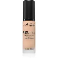 L.A. Girl Cosmetics PRO. Matte HD dlhotrvajúci make-up s matným efektom odtieň Bisque 30 ml