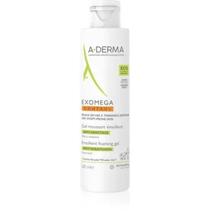 A-Derma Exomega Control Emollient Foaming gel zvláčňujúci penivý gél pre suchú až atopickú pleť 200 ml