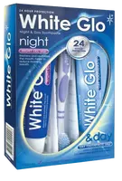 WHITE GLO Bieliaci set pasta na deň a noc 185 g
