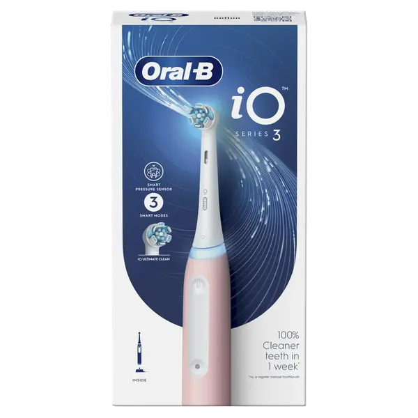 ORAL-B iO 3 Pink Elektrická zubná kefka