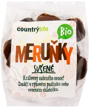 COUNTRY LIFE Marhule sušené BIO 100 g