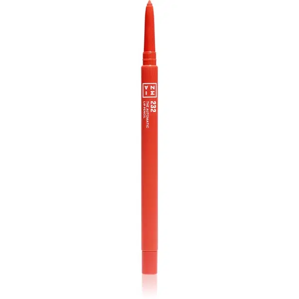 3INA The Automatic Lip Pencil kontúrovacia ceruzka na pery odtieň 232 Hot coral 0.35 g