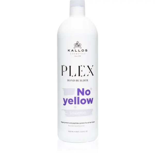 Kallos Plex No Yellow šampón neutralizujúci žlté tóny 1000 ml