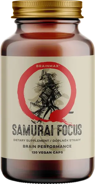 BRAINMAX Samurai Focus 120 kapsúl