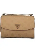 GUESS JEANS WOMEN&#39;S BAG BEIGE