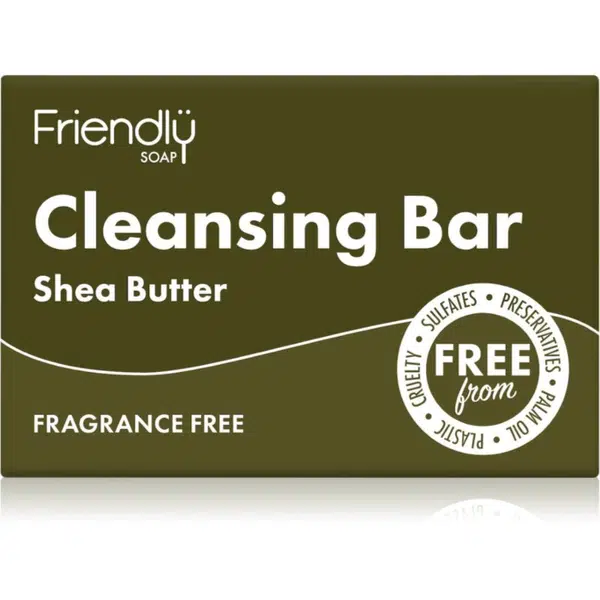 Friendly Soap Cleansing Bar Shea Butter prírodné mydlo na tvár 95 g