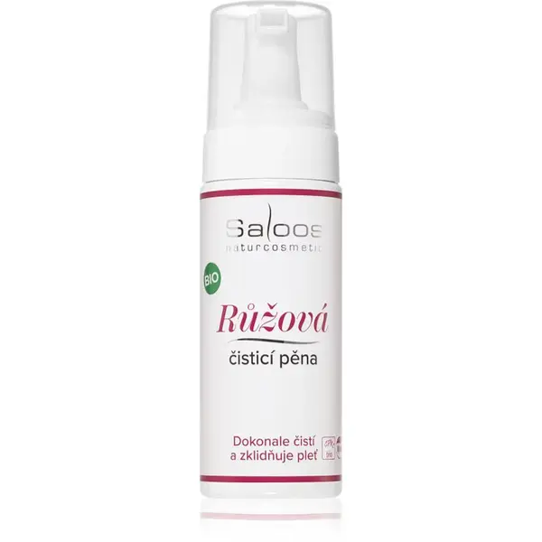 Saloos Bio Cleansing Care Rose čistiaca pena pre problematickú pleť 150 ml
