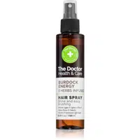 The Doctor Burdock Energy 5 Herbs Infused bezoplachový sprej na vlasy 150 ml