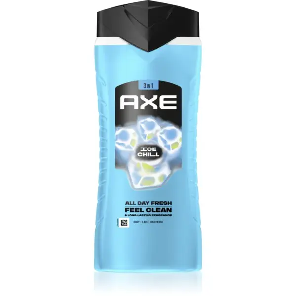 Axe Ice Chill sprchový gél na tvár, telo a vlasy 400 ml