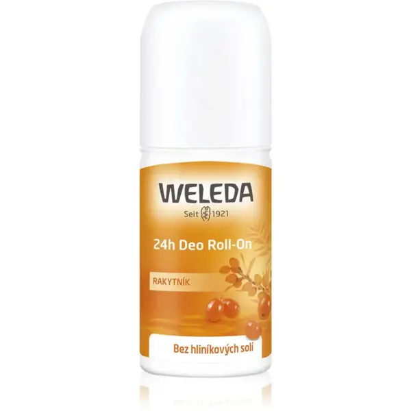 Weleda Sea Buckthorn dezodorant roll-on bez obsahu hliníkových solí s 24hodinovou ochranou 50 ml