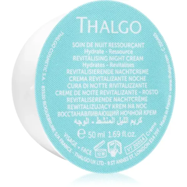 Thalgo Source Marine Revitalising Night Cream nočný revitalizačný krém náhradná náplň 50 ml